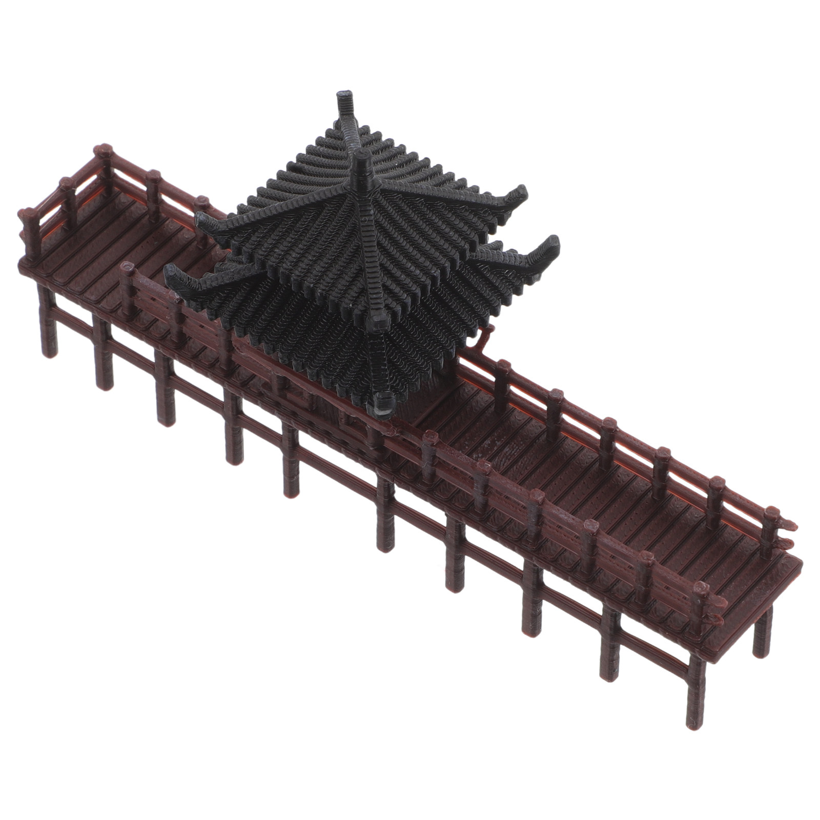 ประติมากรรมสะพานศาลาจีนขนาดเล็ - Aquarium Fish Bridge บทวิจารณ์และราคา