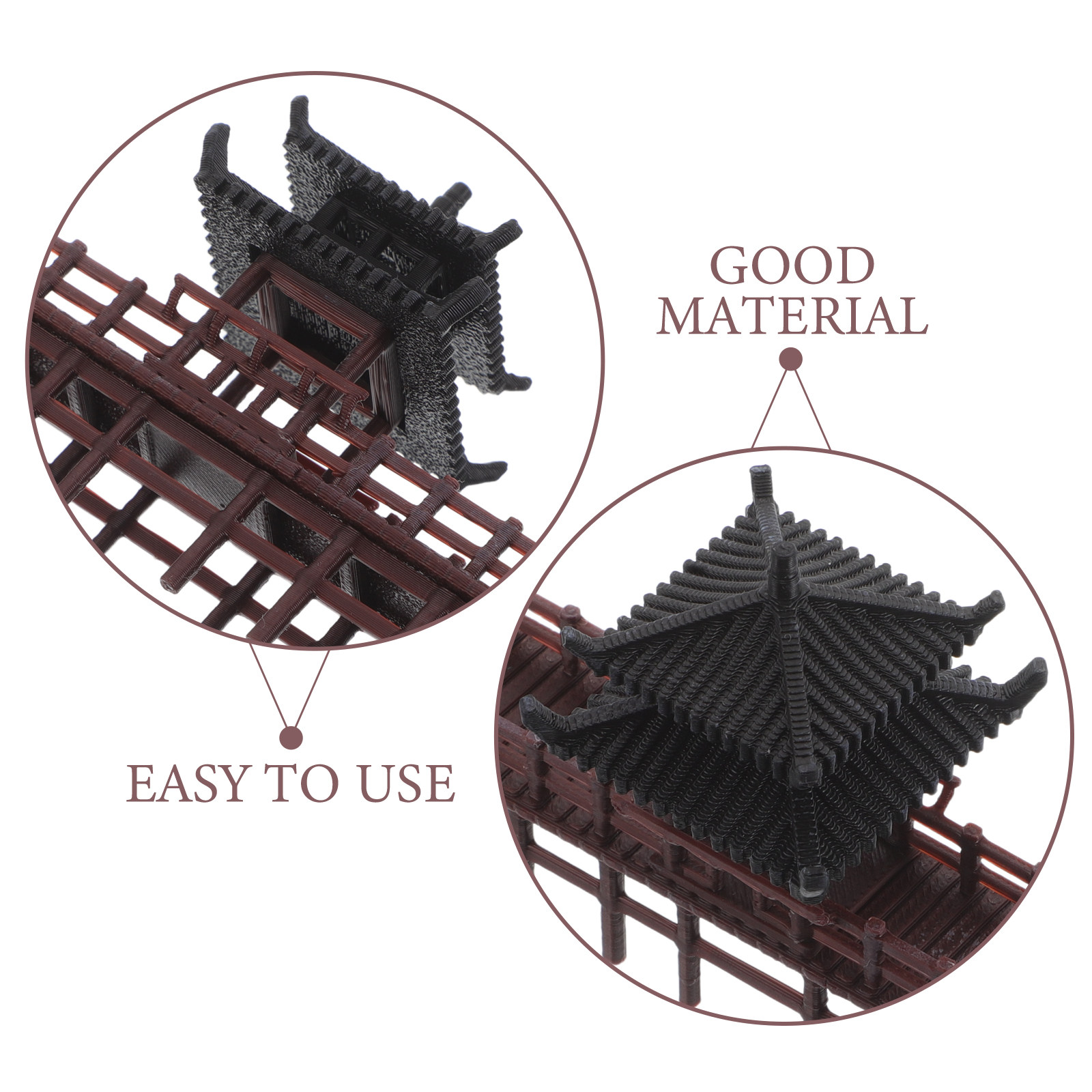 ประติมากรรมสะพานศาลาจีนขนาดเล็ - Aquarium Fish Bridge บทวิจารณ์และราคา