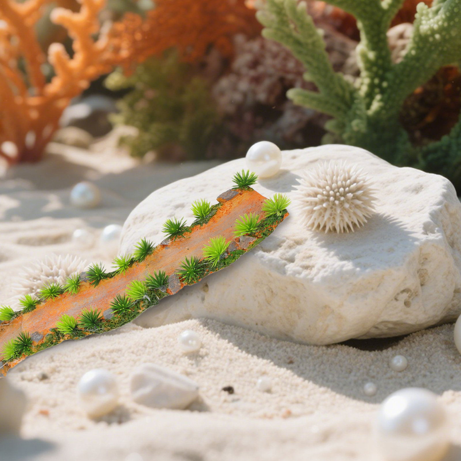 3 ชิ้น ของตกแต่งสวนในตู้ปลา รู - Aquarium Fish Bridge บทวิจารณ์และราคา