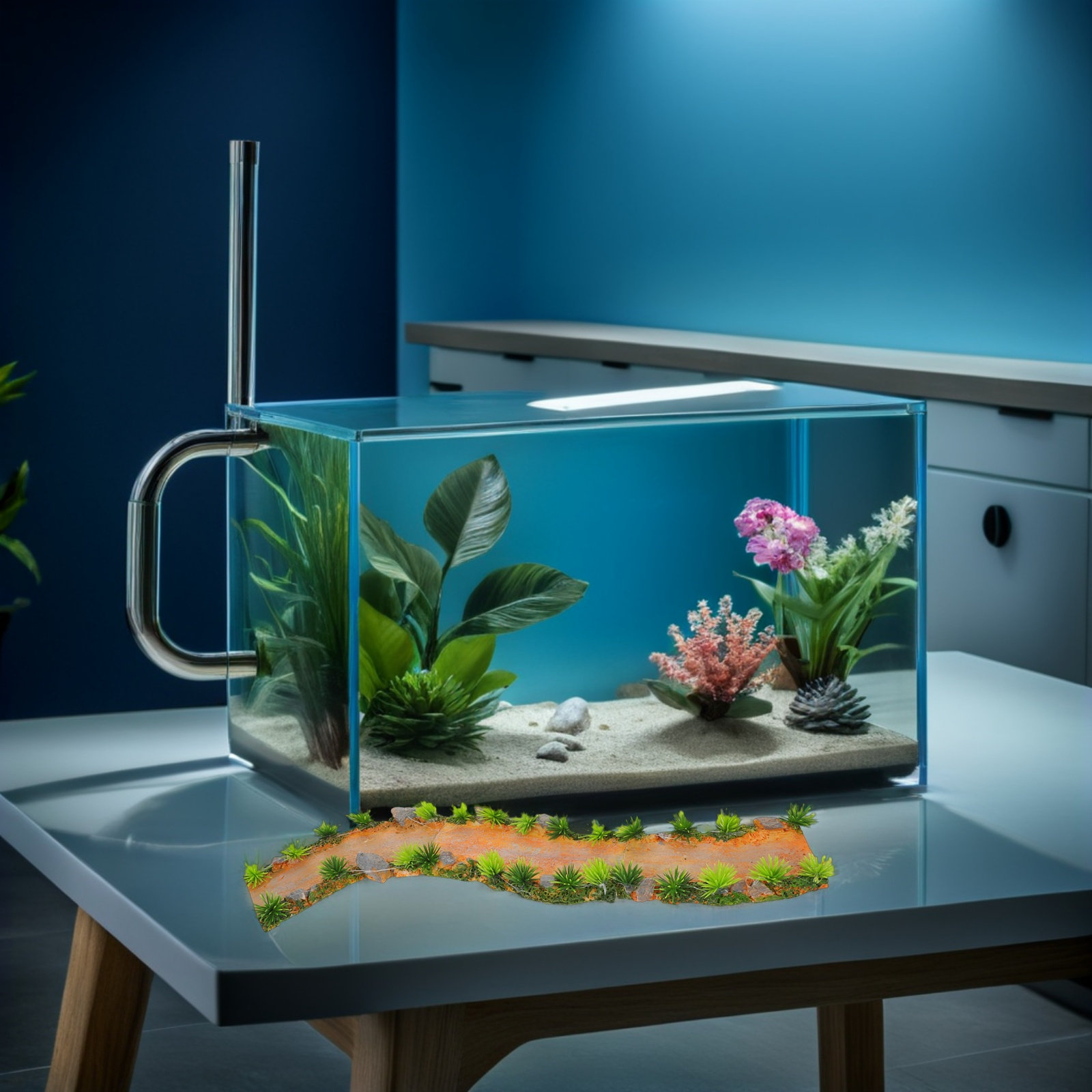 3 ชิ้น ของตกแต่งสวนในตู้ปลา รู - Aquarium Fish Bridge บทวิจารณ์และราคา