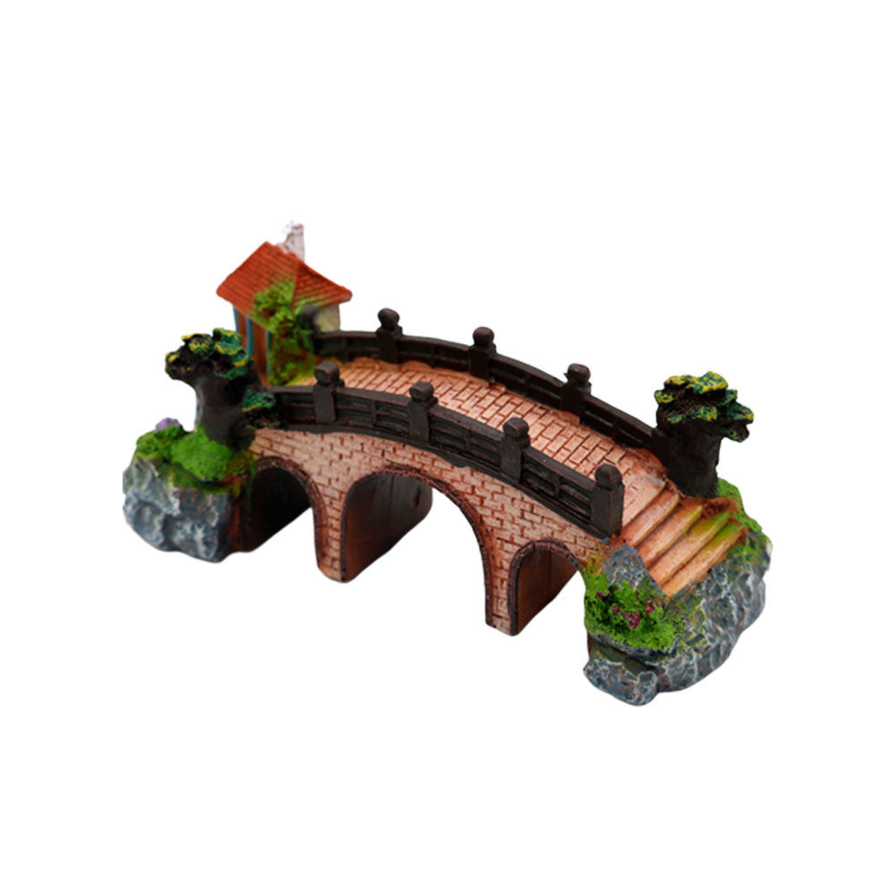 สะพานตกแต่งตู้ปลาแบบ 3 รู ทำจา - Aquarium Fish Bridge บทวิจารณ์และราคา