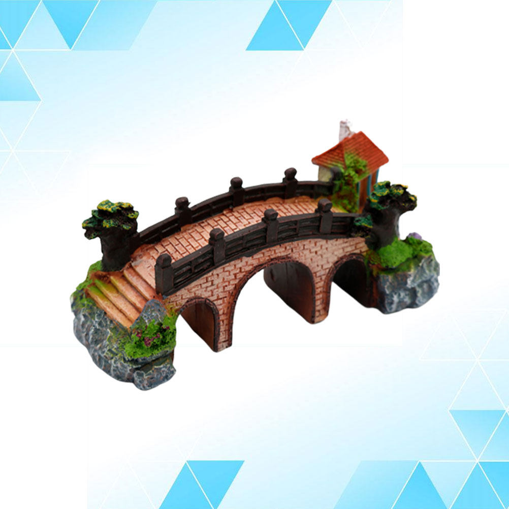 สะพานตกแต่งตู้ปลาแบบ 3 รู ทำจา - Aquarium Fish Bridge บทวิจารณ์และราคา