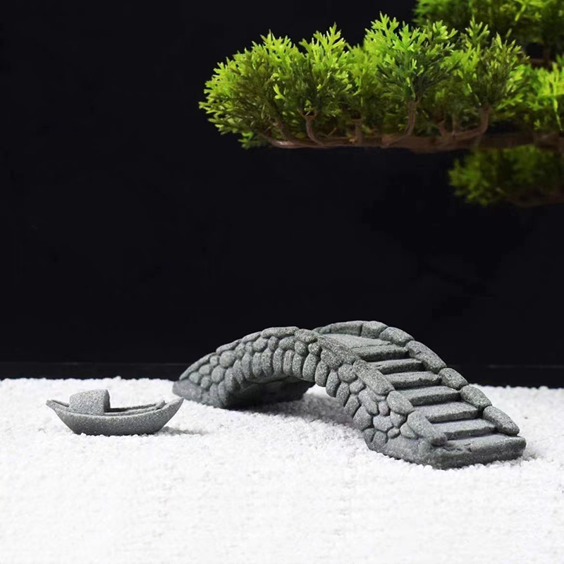 เครื่องประดับตู้ปลาทำจากยางเรซ - Aquarium Fish Bridge บทวิจารณ์และราคา