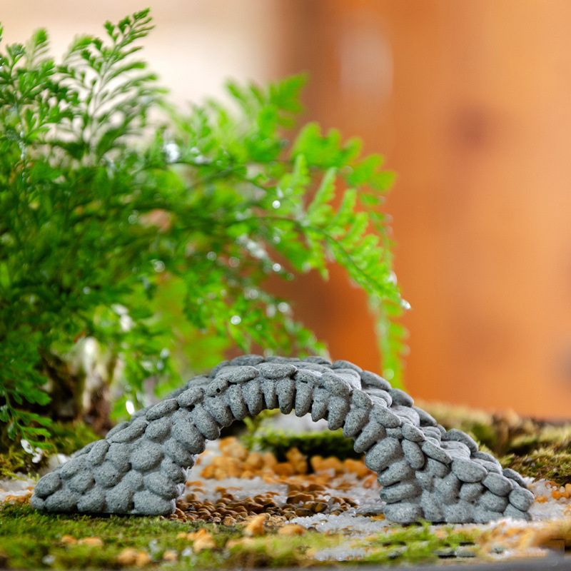เครื่องประดับตู้ปลาทำจากยางเรซ - Aquarium Fish Bridge บทวิจารณ์และราคา